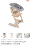 STOKKE TRIPP TRAPP NEWBORN SET s nosačem za igračke