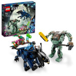 Lego, Avatar, Neytiri i Thanator protiv AMP Suit Quaritch