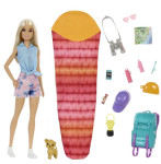 Barbie - Camping Doll with Puppy - Malibu (HDF73) (N)
