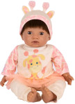 Tiny Treasures - Brown haired Doll Giraffe outfit (30269) (N)