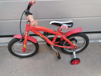 Dječji bicikl, 14 cola s pomoćnim kotačima