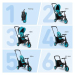 SMART TRIKE TRICKL 6u1 PLAVI