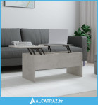 Stolić za kavu boja betona 102x50,5x46,5 cm konstruirano drvo - NOVO