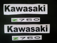 Naljepnice za motore Kawasaki Z750