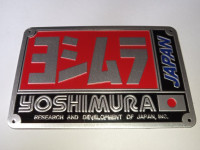 Yoshimura JAPAN alu naljepnica za auspuh ( kockasta )