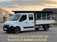 Opel Movano 7 sjedala+sanduk dupla kabina 2019