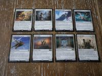 MAGIC THE GATHERING - SET OD 8 RARE KARATA NM