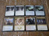 MAGIC THE GATHERING - SET OD 8 RARE KARATA NM