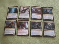 MAGIC THE GATHERING - SET OD 8 UNCOMMON KARATA NA NJEMAČKOM