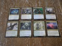 MAGIC THE GATHERING - SET OD 8 UNCOMMON KARATA NM