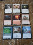 MAGIC THE GATHERING - SET OD 9 RARE KARATA NM