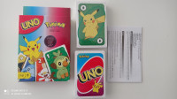 UNO POKEMON KARTE NOVO