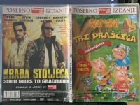 DVD s2filma: Krađa stoljeća =3000 Miles to Graceland+anim:Tri praščića