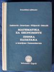 MATEMATIKA ZA EKONOMISTE Zbirka zadataka Dabčević Dravinac Filipović