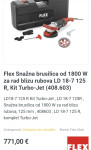 FLEX TURBO JET D125 BRUSILICA ZA BETON