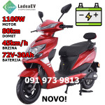 1100W ELEKTRIČNI Bicikl Skuter Moped Motor Vespa na Struju 45km/h