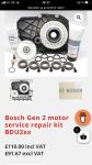 Bosch Gen 2 motor service repair kit BDU2xx