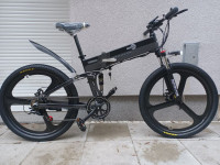E bike 500W Bezior AKCIJA! BLACK x500 pro NOVO Elektricni bicikl