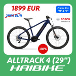 Novi Haibike AllTrack 4 (Model 2024) vel. M >>> 1899 EUR