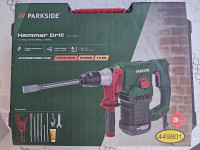 Parkside bušilica hammer drill 1550w novo