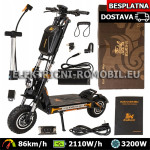 G4 Max Električni ROMOBIL 3200W Motor Skuter 60V Baterija 35Ah