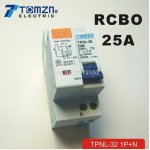 FID sklopka TOMZN I.E. TPNL-32 25A 0,03A monofazna Din