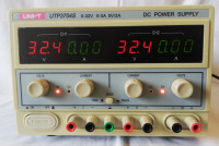 Laboratorijski trokanalni ispravljač Uni-T ( 2 x 32V/3A + 5V )