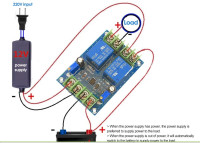 Punjač preklopnik za 12V akumulator Automatic 2-relej