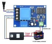 Kontrola punjača XH-M602 3.7v - 120v LiIon ili olovni akumulator LED