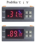 TERMOSTAT DIGITALNI REGULATOR TEMPERATURE KT1230W 220V 30A -50~110°C