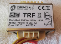 Transformator mrežni  220/18V 18VA