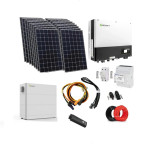 Trofazna Li-ion SOLARNA ELEKTRANA GROWATT 5,9kWp-10.000W sa 7,5 kwh ba