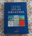 Prodajem VELIKI ATLAS HRVATSKE, Mozaik knjiga, 2002