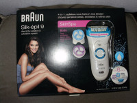 novo Braun Silk-Epil 9 SkinSpa epilator i njega za cijelo tijelo