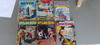 Zagor, Nathan Never, Martin Mystere, Dylan Dog, Alan Ford