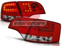 AUDI A4 B7 KARAVAN (04-08) - LED stražnja svjetla (crvena/kristal)