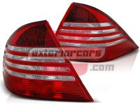 MERCEDES S-klasa W220 (98-05) - LED stražnja svjetla (crvena/kristal)