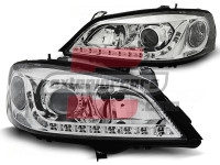 OPEL ASTRA G (97-04) - Prednja svjetla LED DayLight (chrome)