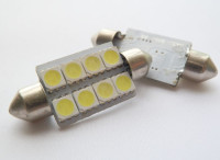 Festoon C5W cijevasta sulfitna 8 smd led 12V white