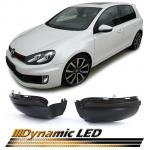 Golf 6 08-13 golf touran 10-15 led indikatori ogledala crni din