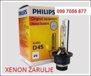 PHILIPS OSRAM D4S XENON KSENON ŽARULJE (par) GARANCIJA