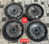 Br. ( 12 ) Čelične Felge Renault Laguna 5x108 - L1 -