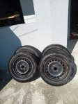 Čelične felge 15'' rupe 5x112, 4 kom.