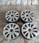 Čelične felge 15'' rupe 5x114.3, 4 kom. RENAULT MEGANE 3 NISSAN SCENIC