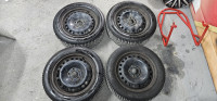 Čelične felge 16'' 5x108 s gumama Kleber Kristalp HP3 205/55/16