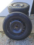 Čelične felge 16'' 5x114.3 + zimske gume Kumho 205/60/16