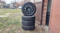 Čelične felge 16'' VW rupe 5x112, 4kom+ zimske 215/65/16 7.5mm DOT2318