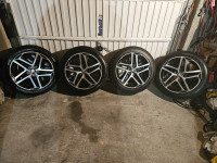 PEUGEOT 508 GT LINE ALU FELGE 18'' +GUME 235/45 R18 - 850 Eura