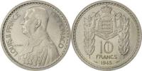 10 Francs Monaco 1945 Louis II