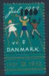 Bozicne marke Danska arak (1959 overprint 1953)